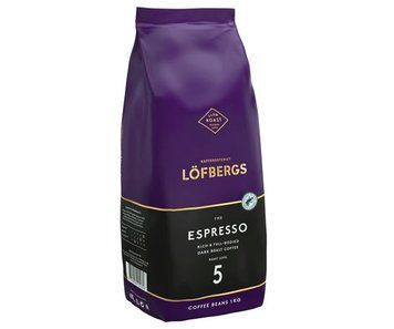Кава Lofbergs Espresso у зернах 1кг 1968 фото