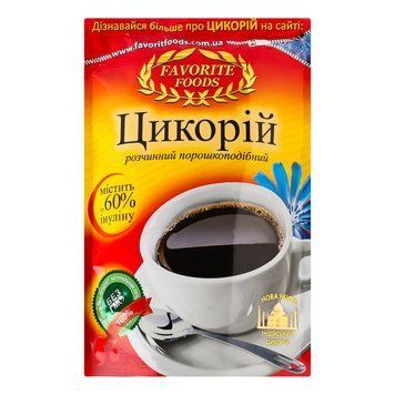 Цикорій Favorite foods розчинний 100г 2155 фото