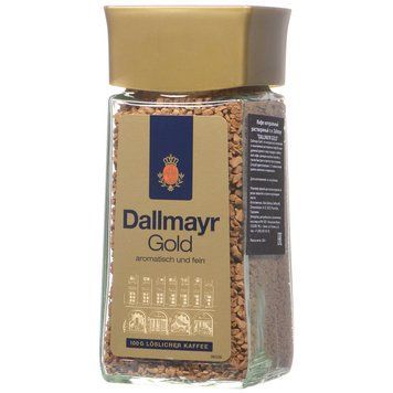 Кава Dallmayr Gold розчинна 100г 1817 фото