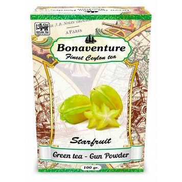 Зелений чай Bonaventure Green Tea Starfruit 100г 2511 фото
