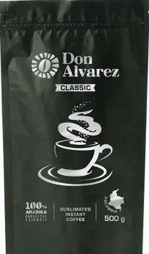 Кофе растворимый Don Alvarez Classic 500г 584708689 фото