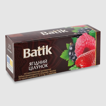 Чай чорний Batik Ягідний цілунок 25 пакетикiв 642190712 фото