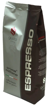 Кофе зерновой Prima Milliano Gusto Crema 1кг 584708578 фото